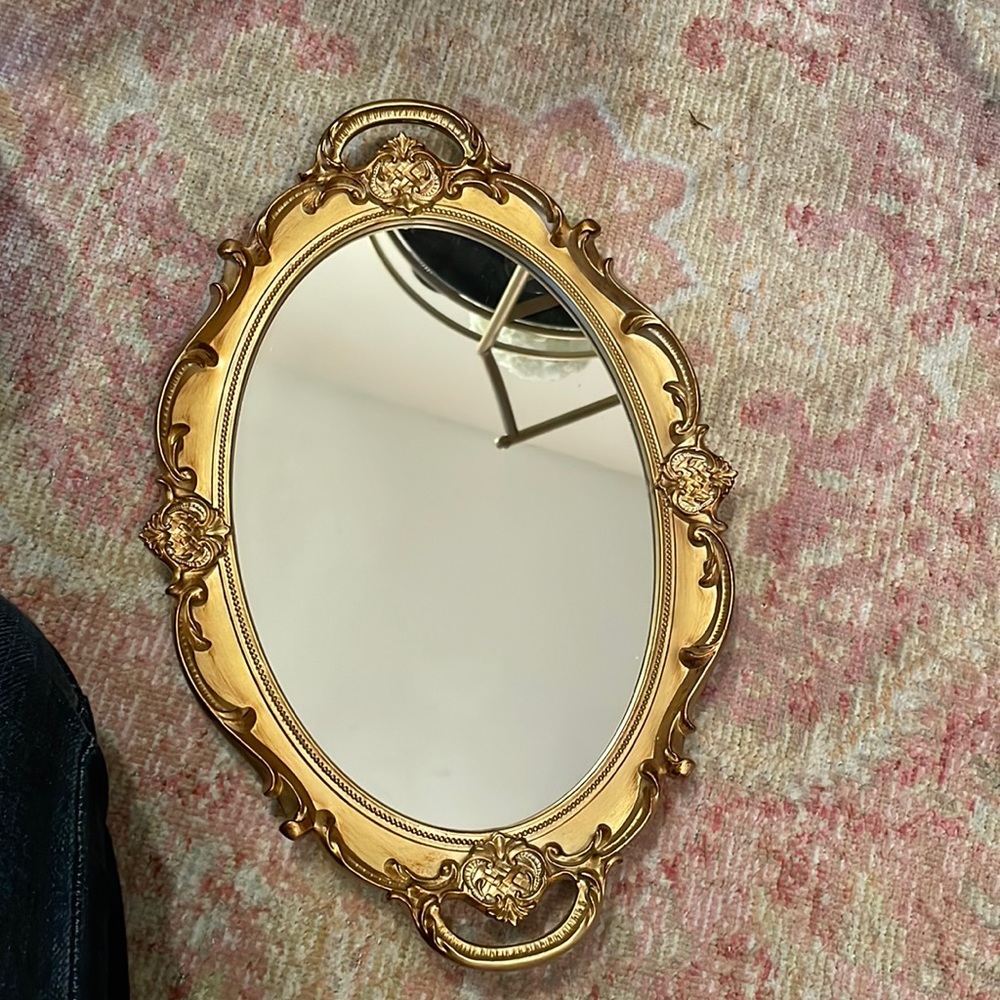Small antique mirror!